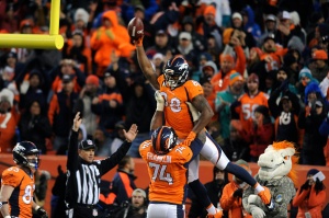 87 Receiving Yards 3 Receiving TD Demaryius Thomas is without doubt one of the best WRs in the league on one of the best offensive teams in the league. A true fantasy gem. Neverending Splendor fell to Montee's Ball in week 12. NS will play Pierces Getaway Carr in week 13, and has the opportunity to play spoiler to their bye week aspirations.