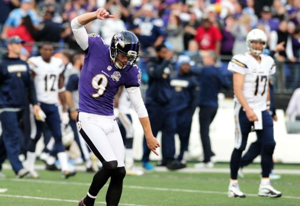 1-39 yards - 2 40-49 yards - 3 PAT - 2 PICTURED: Philip Rivers wants to murder Justin Tucker.